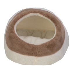 Pet Comfort Nest Kedi Yatağı Ecru/Kahverengi 40x40cm - 1