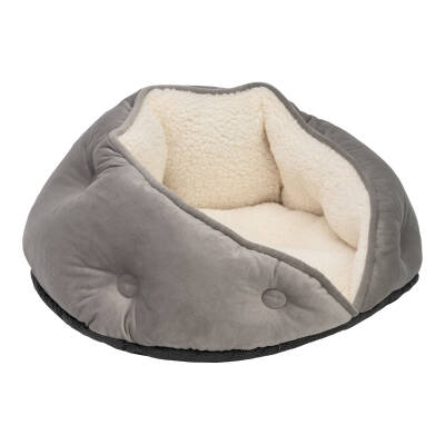 Pet Comfort Paris Kedi ve Köpek Yatağı Gri 60cm - 2