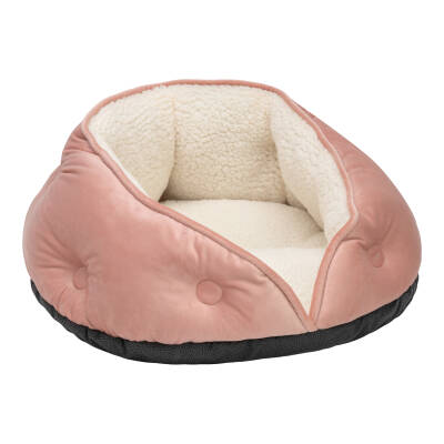 Pet Comfort Paris Kedi ve Köpek Yatağı Pudra Pembe 50cm - 2