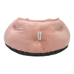 Pet Comfort Paris Kedi ve Köpek Yatağı Pudra Pembe 60cm - 3