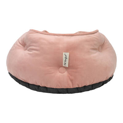 Pet Comfort Paris Kedi ve Köpek Yatağı Pudra Pembe 60cm - 3