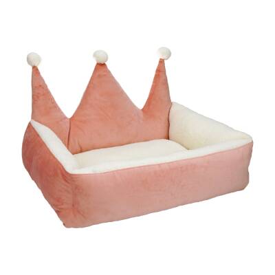 Pet Comfort Queen Kedi/Köpek Yatağı, Pembe 55x45cm - 2