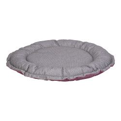 Pet Comfort Sunflower Kedi ve Köpek Yatağı Çift Taraflı Pembe/Gri 85cm - 3