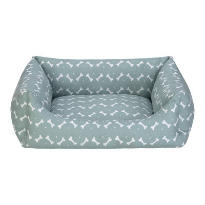 Pet Comfort Uniform Bone Mint-Beyaz Kedi ve Köpek Yatağı M 60x50cm - 1