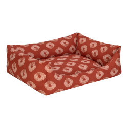 Pet Comfort Uniform Kiss Tarçın-Bej Köpek Yatağı L 70x60cm - 2