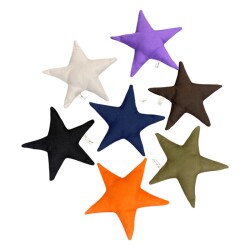 Pet Comfort Yıldız Su Geçirmez Köpek Oyuncağı Siyah 17cm - Pet Comfort