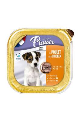 Plaisir Puppy Pate Tavuk Etli Ezme Yavru Köpek Konservesi 150 Gr - 1