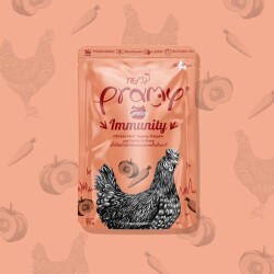 Pramy İmmunıty Kedilerde Bağışıklık Sisitemi Gelişimi İçin Tavuk Havuç Ve Balkabaklı Kedi Konserve Maması 70 gr - 1