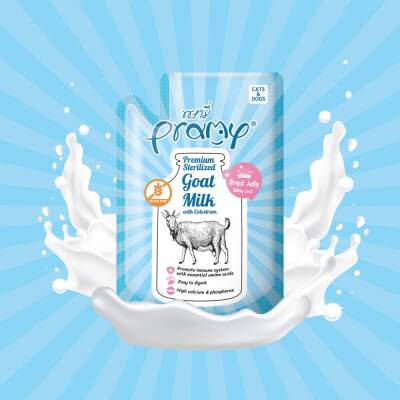 Pramy Yavru Kedi ve Köpekler İçin Kolostrum Ve Arı Sütlü Keçi Sütü 60 gr - 1