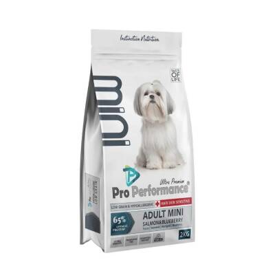 Pro Performance Mini Irk Somonlu ve Yaban Mersinli Yetişkin Köpek Maması 2 Kg - 1