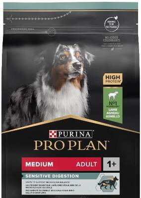 Pro Plan Adult Sensitive Digeston Kuzu Etli Yetişkin Köpek Maması 3 kg - 1
