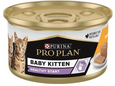 Pro Plan Baby Kitten Yavru Kedi Konserve Maması 85 gr 24 Adet - 1