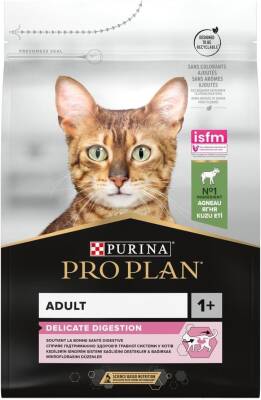 Pro Plan Delicate Hassas ve Seçici Yetişkin Kediler İçin Kuzu Etli Kedi Maması 3 kg - 1