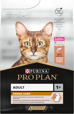 Pro Plan Derma Plus (Elegant Adult) Tüy Yumağı Kontrolü Somonlu Kedi Maması 1,5 kg - 1
