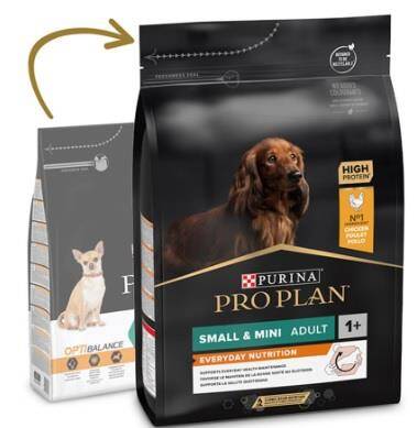 Pro Plan Küçük Irk Yetişkin Köpekler İçin Tavuklu Pirinçli Mama 3 kg - 1