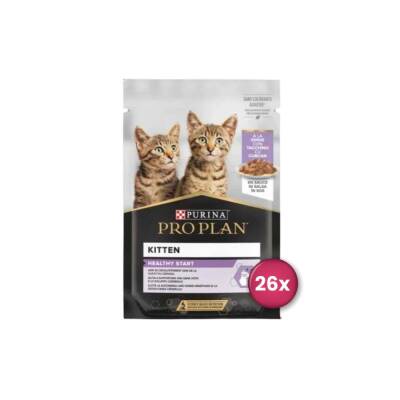 Pro Plan Pouch Sos İçinde Hindili Yavru Kedi Konservesi 85 gr X 26 Adet - 1