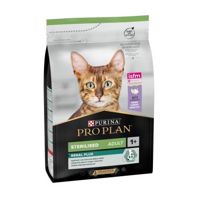 Pro Plan Sterilised Kısırlaştırılmış Kediler İçin Hindili Kedi Maması 3 kg - 1