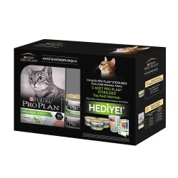 Pro Plan Sterilised Kısırlaştırılmış Kediler İçin Somonlu Kedi Maması 1,5 kg + Adet Konserve Hediyeli Paket - 1