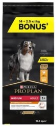 Pro Plan Tavuklu ve Pirinçli Orta Irk Yetişkin Köpek Maması 14 kg + 2,5 kg - Pro Plan