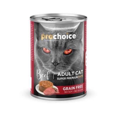 Prochoice Biftekli Yetişkin Kedi Konservesi 400 gr - 1