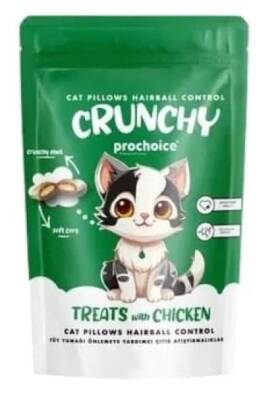 ProChoice Crunchy Tüy Yumağı Kontrolü için Tavuklu Kedi Ödül Maması 60 gr - 1