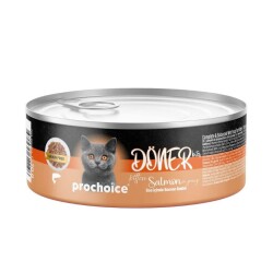 ProChoice Döner Bites Sos İçinde Somon Balıklı Yavru Kedi Konservesi 70 Gr - 1