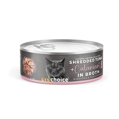 Prochoice Özel Sos İçerisinde Tiftiklenmiş Taze Ton Balıklı Ve Kalamarlı Yetişkin Kedi Konservesi 70 gr - 1