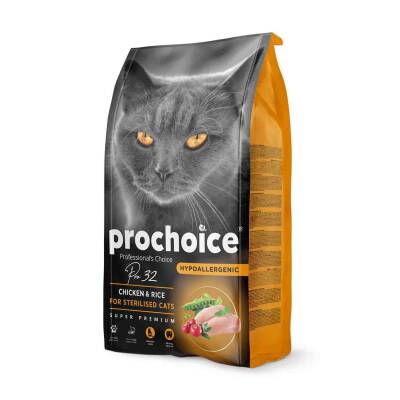 ProChoice Pro 32 Sterilised Tavuklu Kısırlaştırılmış Yetişkin Kedi Maması 2 kg - 1