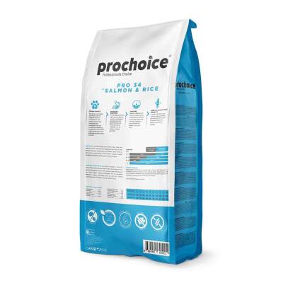 ProChoice Pro 34 Salmon & Rice Somonlu Yetişkin Kedi Maması 15 kg - 2