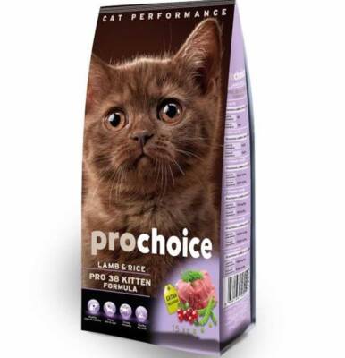 ProChoice Pro 38 Kitten Kuzu Etli Yavru Kedi Maması 2 kg - 1
