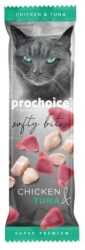 Prochoice Softy Bites Tavuklu ve Ton Balıklı Yumuşak Kedi Ödül Maması 10 gr - Prochoice