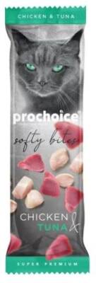 Prochoice Softy Bites Tavuklu ve Ton Balıklı Yumuşak Kedi Ödül Maması 10 gr - 1