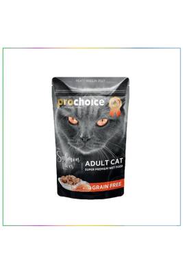 ProChoice Somon ve Ciğerli Yetişkin Kedi Konservesi 85 gr - 1