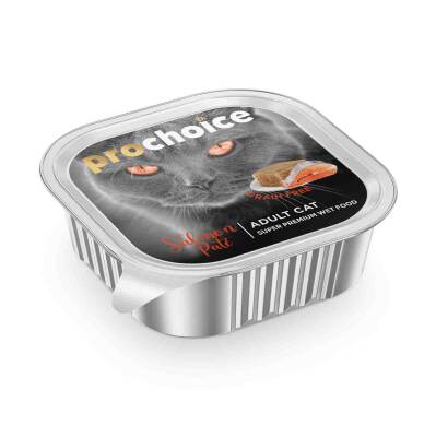 ProChoice Somonlu Pate Ezme Yetişkin Kedi Maması 100 gr - 1