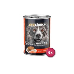 Prochoice Somonlu Tahılsız Yetişkin Köpek Konservesi 400 gr X 6 Adet - Prochoice