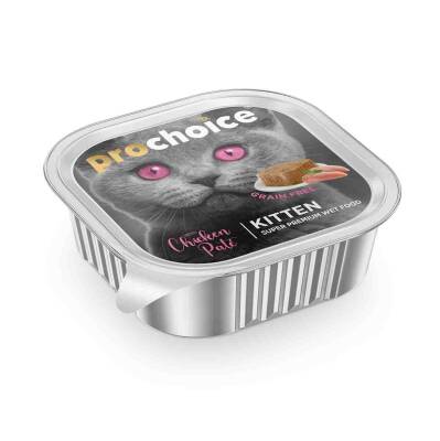ProChoice Tavuklu Pate Ezme Yavru Kedi Konserve Maması 100 gr - 1