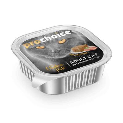 ProChoice Tavuklu Pate Ezme Yetişkin Kedi Maması 100 gr - 1