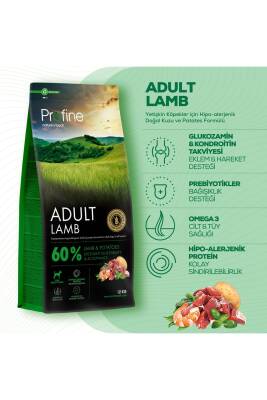 Profine Glutensiz Kuzulu Yetişkin Köpek Maması 12 Kg - 2