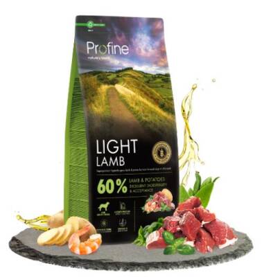 Profine Hipoalerjenik Light Kilo Kontrolü Kuzulu Yetişkin Köpek Maması 12kg - 1
