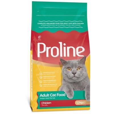 Proline Tavuklu Kısırlaştırılmış Yetişkin Kedi Maması 1,2 kg - 1