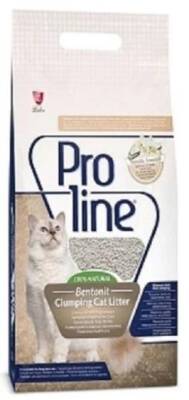 Proline Vanilya Kokulu İnce Topaklaşan Bentonit Kedi Kumu 10 lt - 1