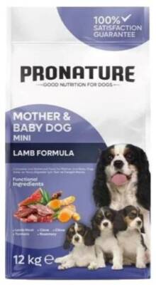 Pronature Daily Puppy Kuzu Etli ve Pirinçli Yavru Köpek Maması 12 kg - 1