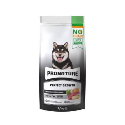 Pronature Hypo-Allergenic Kuzulu Enginarlı ve Patatesli Tahılsız Yavru Köpek Maması 1,5 kg - 1