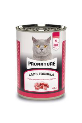 Pronature Tahılsız Kuzulu Etli Ezme Yaş Kedi Maması 400 gr - 1