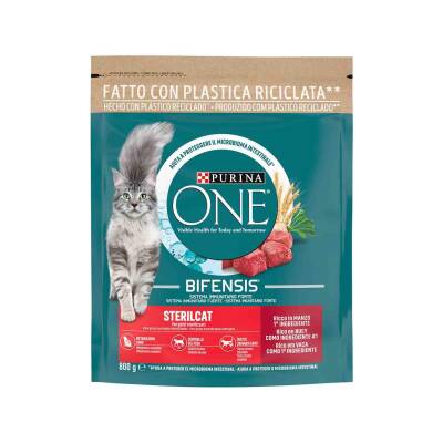 Purina One Sığır Etli Kısırlaştırılmış Kedi Maması 800 gr - 1