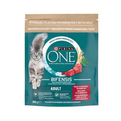 Purina One Sığır Etli Yetişkin Kedi Maması 800 gr - 1