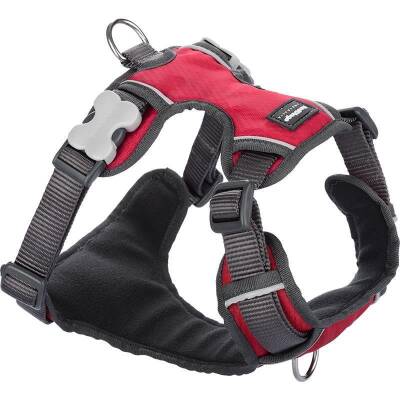 RedDingo Konfor Köpek Polarlı Göğüs Tasması Kırmızı 15 mm - 1