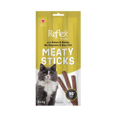 Reflex Av Etli Yetişkin Kedi Ödül Çubuğu 3 X 5 gr - 1