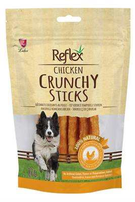 Reflex Crunchy Sticks Tavuklu Çıtır Köpek Ödül Çubukları 80 gr - 1