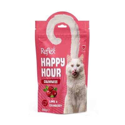 Reflex Happy Hour Sakinleşmeyi Destekleyici Kedi Ödül Maması 60 gr - 1